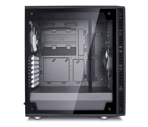 FRACTAL DESIGN Define C TG Black 3.5'HDD 2.5'SDD uATX/ATX/ITX FD-CA-DEF-C-BK-TG - 378349 - zdjęcie 8